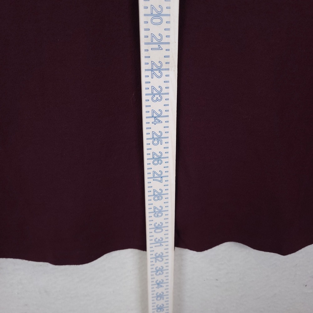 Eileen Fisher 3 Piece Knit Set Cardigan Tee Pants XL Burgundy Sustainable Wool - Picture 5 of 16